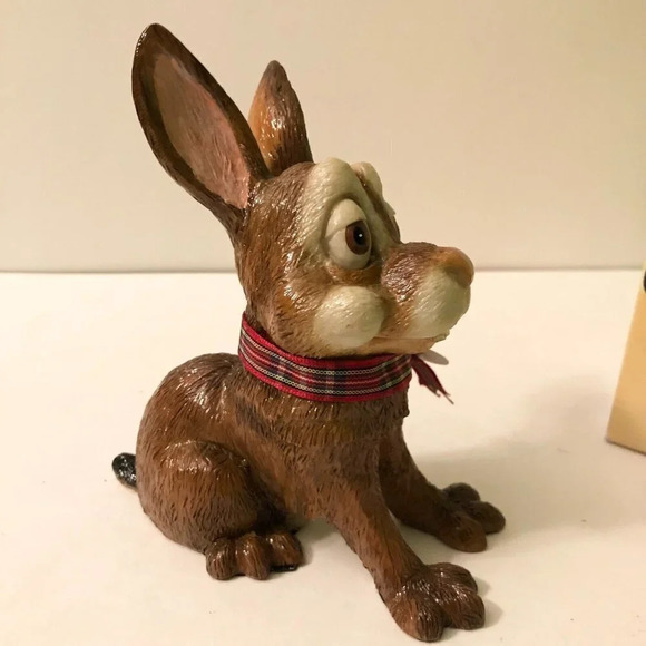 Little Paws Oswald Bunny Rabbit Whimsical  Resin Figurine Arora - Picture 6 of 15